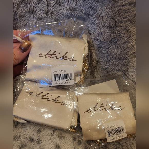 Ettika Womens Starlight Dreamer Choker and Lariat Chocker Necklace Set NWT - Picture 6 of 8